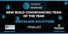 New Build Conveyancing Team of the Year 2024 Finalist