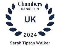 Sarah Tipton Walker ranked in chambers and partner uk 2024