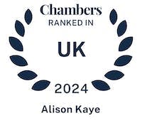 Chambers logo for Alison Kaye