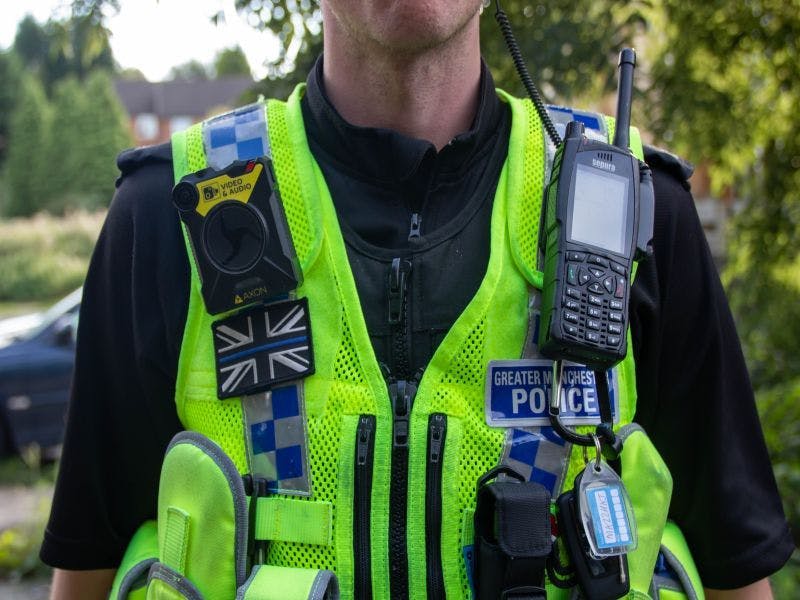 Photo of a Greater Manchester police officer