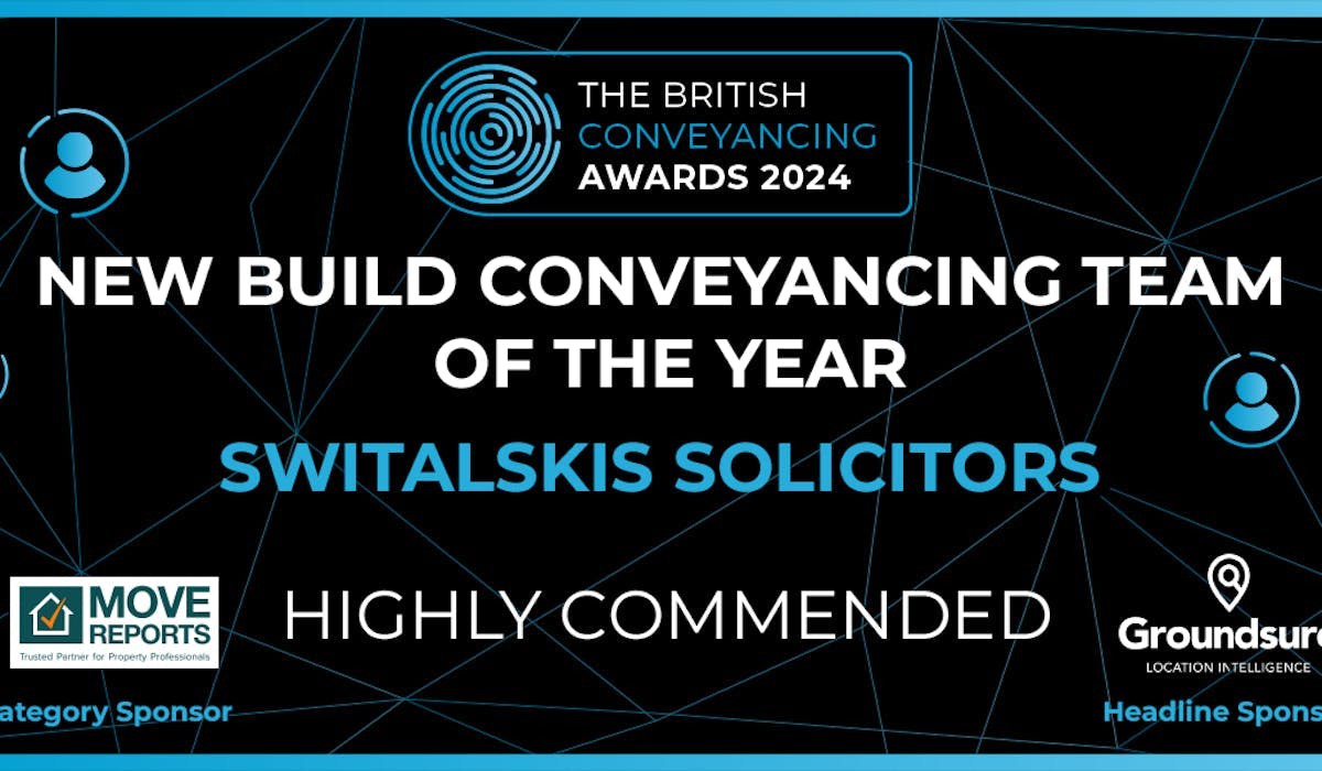 High commended new build Switalskis logo