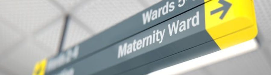 maternity ward sign