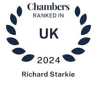 Richard Starkie, ranked in Chambers and Partners UK 2024