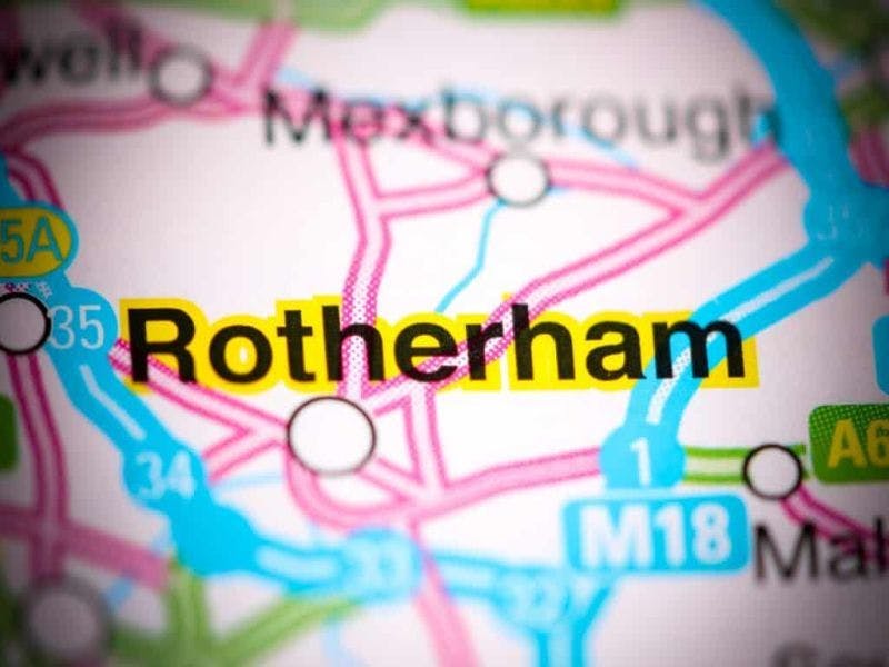 map of rotherham