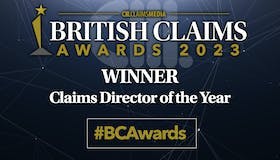 Winner Award for claims director of the year from British Claims